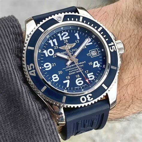 breitling superocean ii a17365|breitling superocean chronometer automatic.